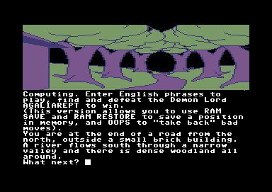 Jewels of Darkness screenshot 4 for Commodore 64
